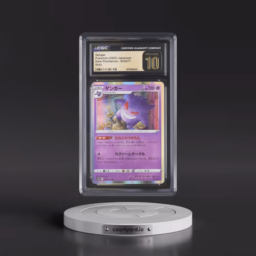 2021 Dark Phantasma #023/071 Gengar - Holo (CGC 10 PRISTINE)