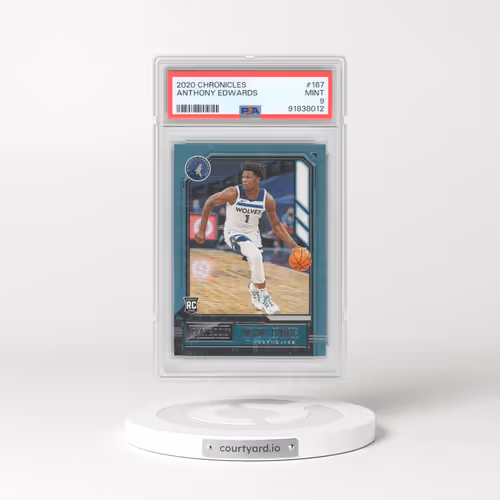 2020 Panini Chronicles #167 Anthony Edwards (PSA 9 MINT)