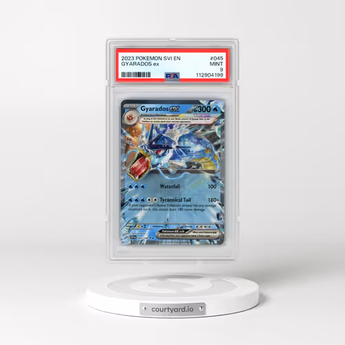 2023 Pokémon Svi EN-Scarlet & Violet #045 Gyarados EX - Holo (PSA 9 MINT)