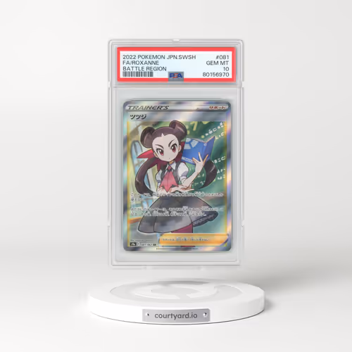2022 Pokémon Sword & Shield Battle Region #081 Roxanne - Full Art (PSA 10 GEM MINT)