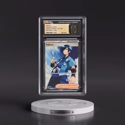 2023 Paldea Evolved - PAL EN #251/193 Falkner - Ultra Rare Holo (CGC 10 PRISTINE)