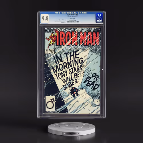 Iron Man #182 CGC 9.8 White Pages (Marvel Comics, 5/84) - Universal