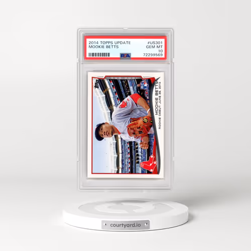2014 Topps Update #US301 Mookie Betts (PSA 10 GEM MINT)