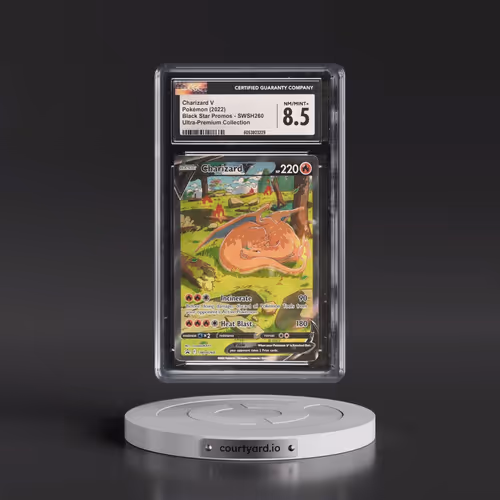 2017 Black Star Promos - Sword & Shield #SWSH260 Charizard V - Ultra-Premium Collection (Holo) (CGC