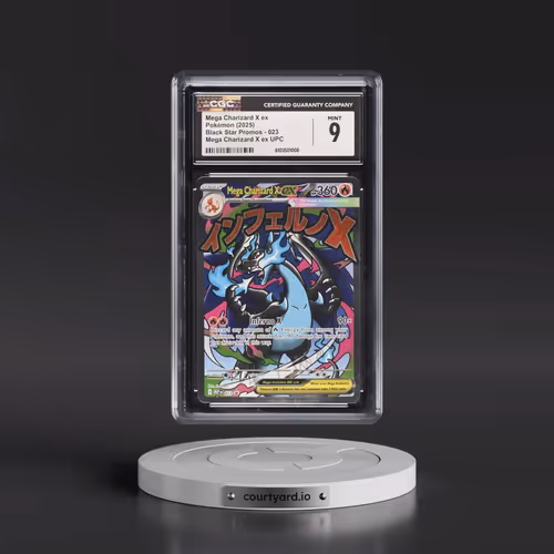 2025 Black Star Promos - Mega Evolution MEP EN #023 Mega Charizard X ex - Mega Charizard X ex Ultra