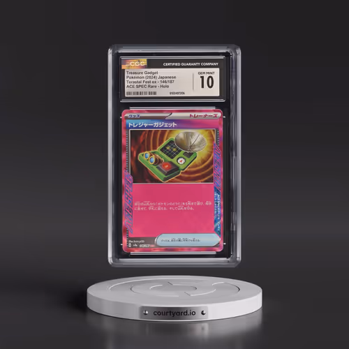 2024 High Class Pack: Terastal Fest ex - sv8a #146/187 Treasure Gadget - ACE SPEC Rare Holo (CGC 10
