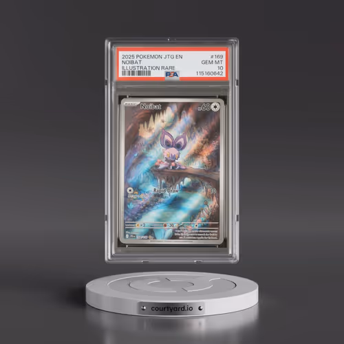 2025 Pokémon Jtg EN-Journey Together #169 Noibat - Illustration Rare (PSA 10 GEM MINT)