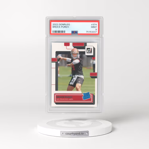 2022 Panini Donruss #374 Brock Purdy (PSA 9 MINT)