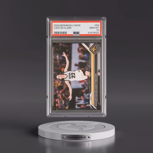2023 Bowman U Now #63 Caitlin Clark (PSA 10 GEM MINT)