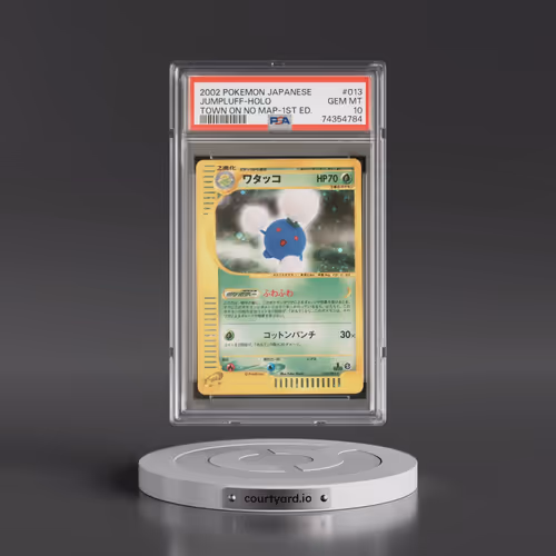 2002 Pokémon the Town on No Map #013 Jumpluff - 1st Edition Holo (PSA 10 GEM MINT)