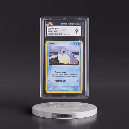 2007 EX Power Keepers #65/108 Spheal - Reverse Holo (CGC 9 MINT)