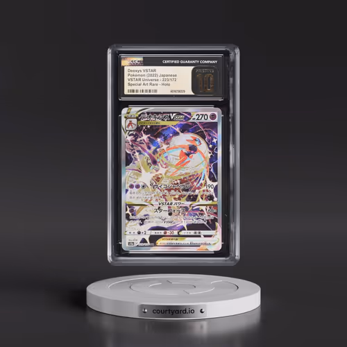 2022 VSTAR Universe #223/172 Deoxys VSTAR - Special Art Rare Holo (CGC 10 PRISTINE)