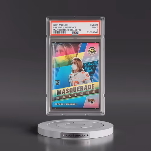 2021 Panini Mosaic Masquerade Ballers #MB21 Trevor Lawrence (PSA 9 MINT)