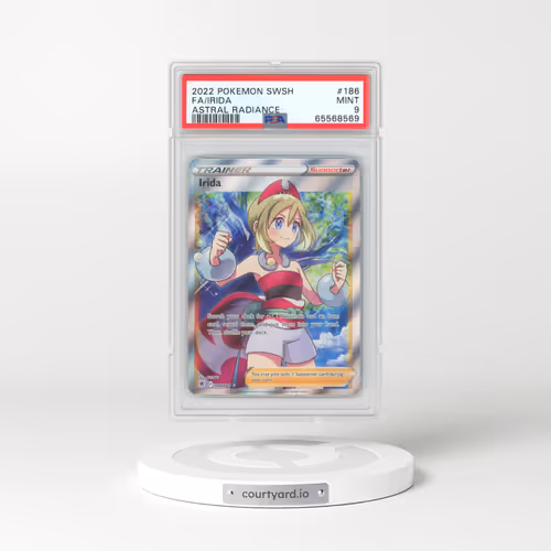 2022 Pokémon Sword & Shield Astral Radiance #186 Irida - Full Art (PSA 9 MINT)