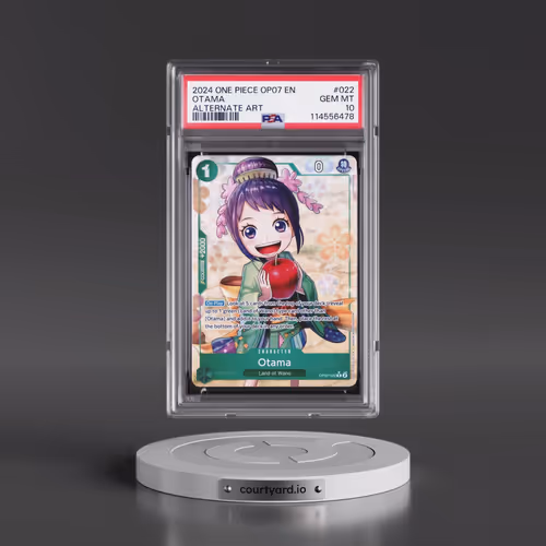 2024 One Piece OP07-500 Years in the Future #022 Otama - Alternate Art (PSA 10 GEM MINT)
