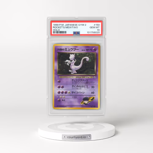 1999 Pokémon Gym 2 #150 Rocket's Mewtwo - Holo (PSA 10 GEM MINT)
