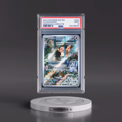 2023 Pokémon Svp EN-SV Black Star Promo #044 Charmander - Obsidian Flames Elite Trainer Box (PSA 9 M