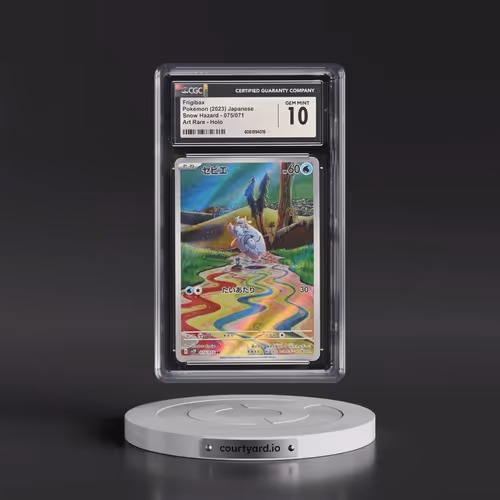 2023 Pokémon Sv2p-Snow Hazard #075 Frigibax - Art Rare (CGC 10 GEM MINT)