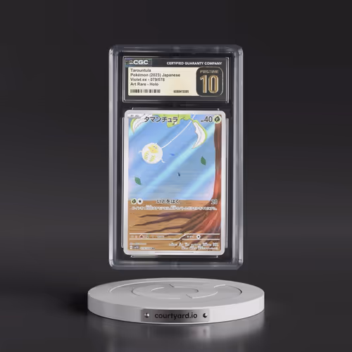 2023 Violet ex #079/078 Tarountula - Art Rare Holo (CGC 10 PRISTINE)
