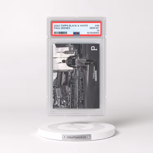 2024 Topps Black and White #66 Paul Skenes (PSA 10 GEM MINT)