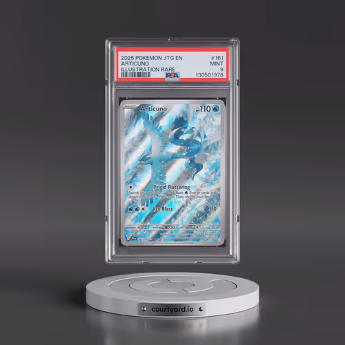 2025 Pokémon Jtg EN-Journey Together #161 Articuno - Illustration Rare (PSA 9 MINT)