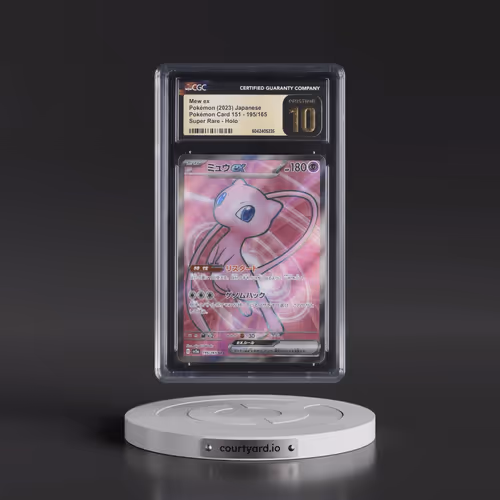 2023 Pokémon Card 151 #195/165 Mew ex - Super Rare Holo (CGC 10 PRISTINE)