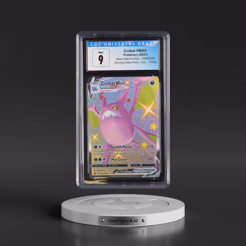 2017 Black Star Promos - Sword & Shield #SWSH099 Crobat VMAX - Holo Shining Fates Premium Collection