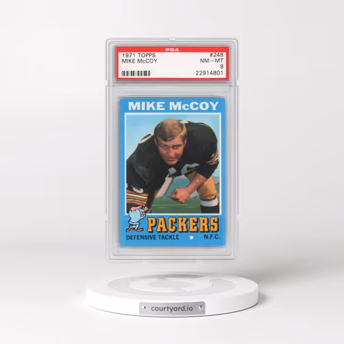 1971 Topps #248 Mike McCoy (PSA 8 NM-MT)