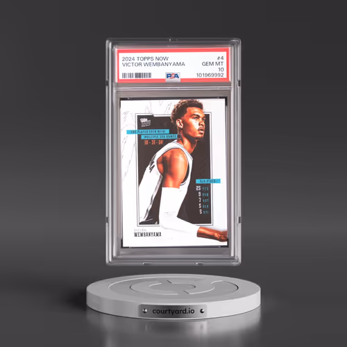 2024 Topps Now #4 Victor Wembanyama (PSA 10 GEM MINT)