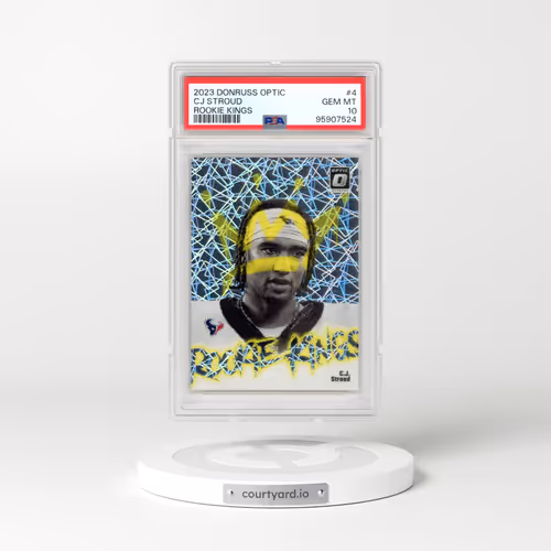 2023 Panini Donruss Optic Rookie Kings #4 CJ Stroud (PSA 10 GEM MINT)