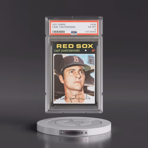 1971 Topps #530 Carl Yastrzemski (PSA 6 EX-MT)