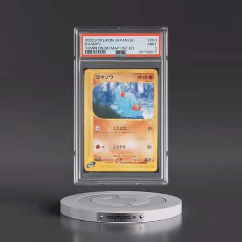 2002 Pokémon the Town on No Map #053 Phanpy - 1st Edition (PSA 9 MINT)