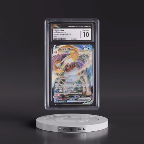 2022 Brilliant Stars #029/172 Kingler VMAX - Holo (CGC 10 GEM MINT)