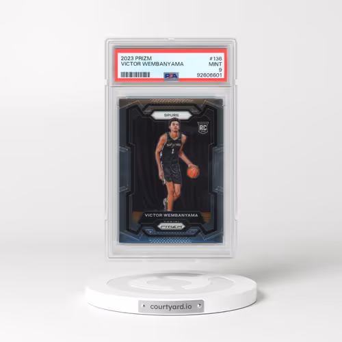 2023 Panini Prizm #136 Victor Wembanyama (PSA 9 MINT)