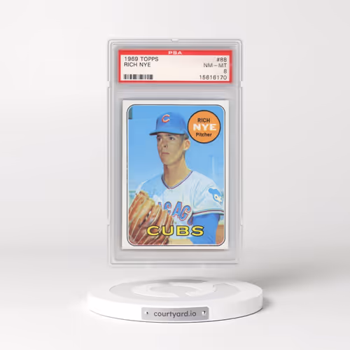 1969 Topps #88 Rich Nye (PSA 8 NM-MT)