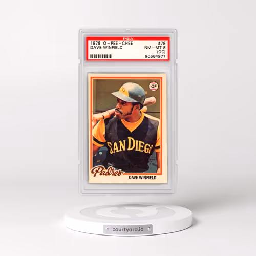 1978 O-Pee-Chee #78 Dave Winfield (PSA 8 NM-MT)