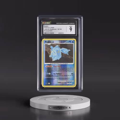 2008 Legends Awakened #36/146 Regice - Reverse Holo (CGC 9 MINT)