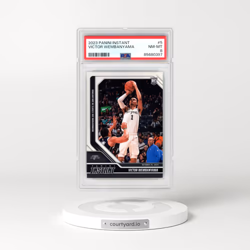 2023 Panini Instant #5 Victor Wembanyama (PSA 8 NM-MT)