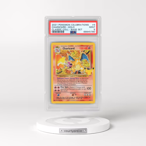 2021 Pokémon Celebrations Classic Collection #4 Charizard - Holo (PSA 9 MINT)
