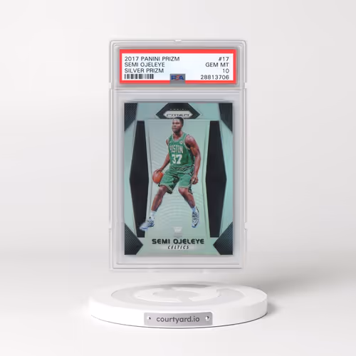 2017 Panini Prizm #17 Semi Ojeleye - Silver Prizm (PSA 10 GEM MINT)