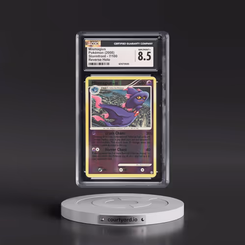 2008 Stormfront #7/100 Mismagius - Reverse Holo (CGC 8.5 NM-MT+)