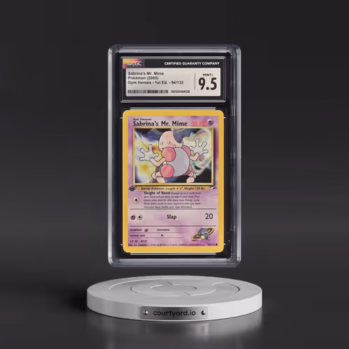 2000 Gym Heroes #94/132 Sabrina's Mr. Mime - 1st Edition 1st Edition (CGC 9.5 MINT+)