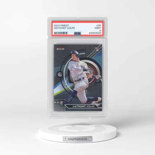 2023 Topps Finest #26 Anthony Volpe (PSA 9 MINT)