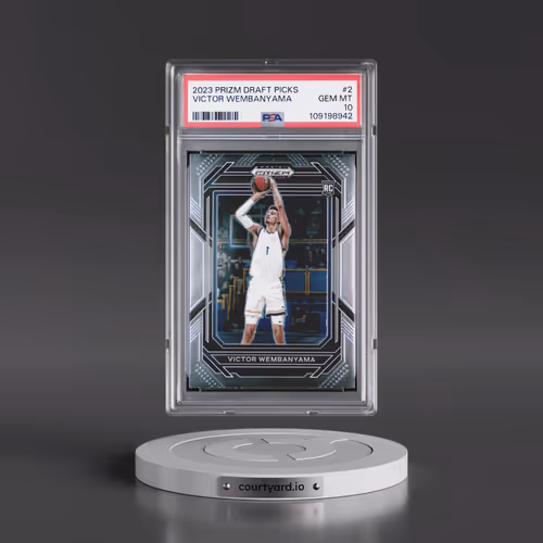 2023 Panini Prizm Draft Picks #2 Victor Wembanyama (PSA 10 GEM MINT)