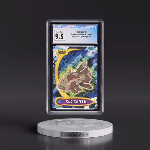 2004 Advanced Challenge #58 Relicanth (CGC 10 GEM MINT)