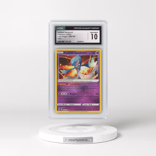 2022 Lost Origin #069/196 Radiant Gardevoir - Holo (CGC 10 GEM MINT)