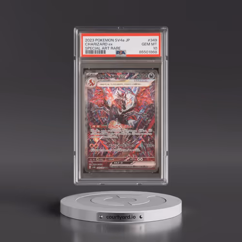 2023 Pokémon Sv4a-Shiny Treasure EX #349 Charizard EX - Holo Special Art Rare (PSA 10 GEM MINT)