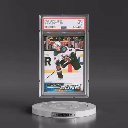 2022 Upper Deck #497 Dylan Guenther (PSA 9 MINT)