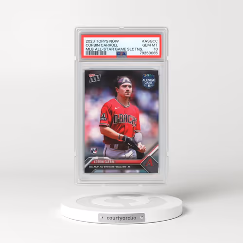 2023 Topps Now MLB All-Star Game Selections #ASGCC Corbin Carroll (PSA 10 GEM MINT)