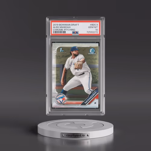 2019 Bowman Draft #BDC3 Alek Manoah - Chrome-Pitching (PSA 10 GEM MINT)